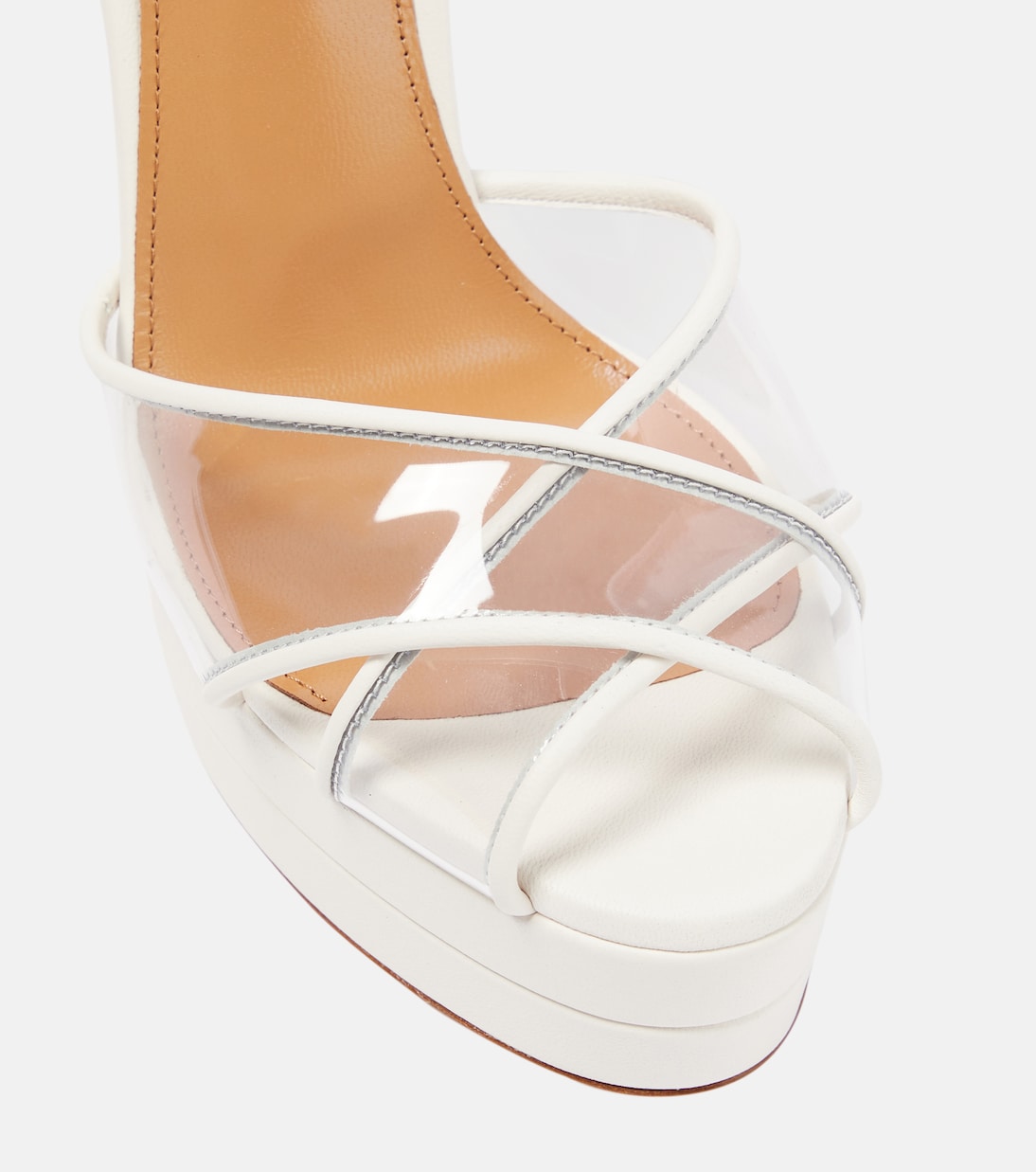 Lido 130 platform sandals | Aquazzura