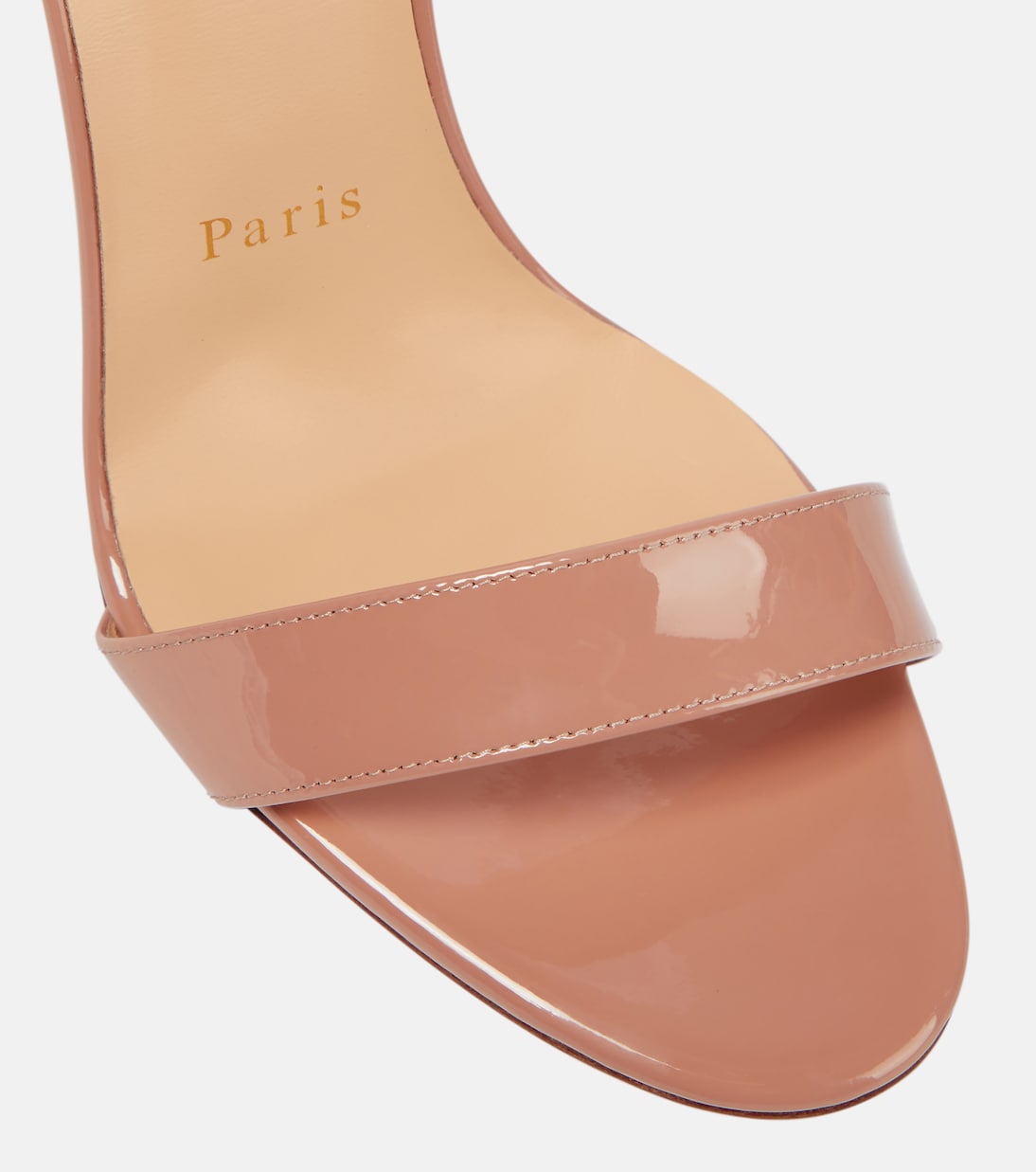 Lipqueen patent leather sandals | Christian Louboutin