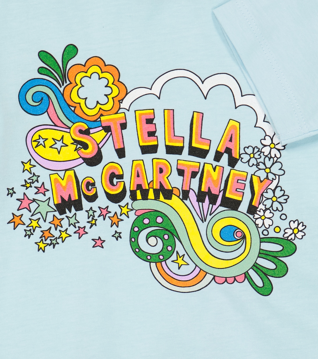 Bébé – T-shirt imprimé en coton à logo | Stella McCartney Kids