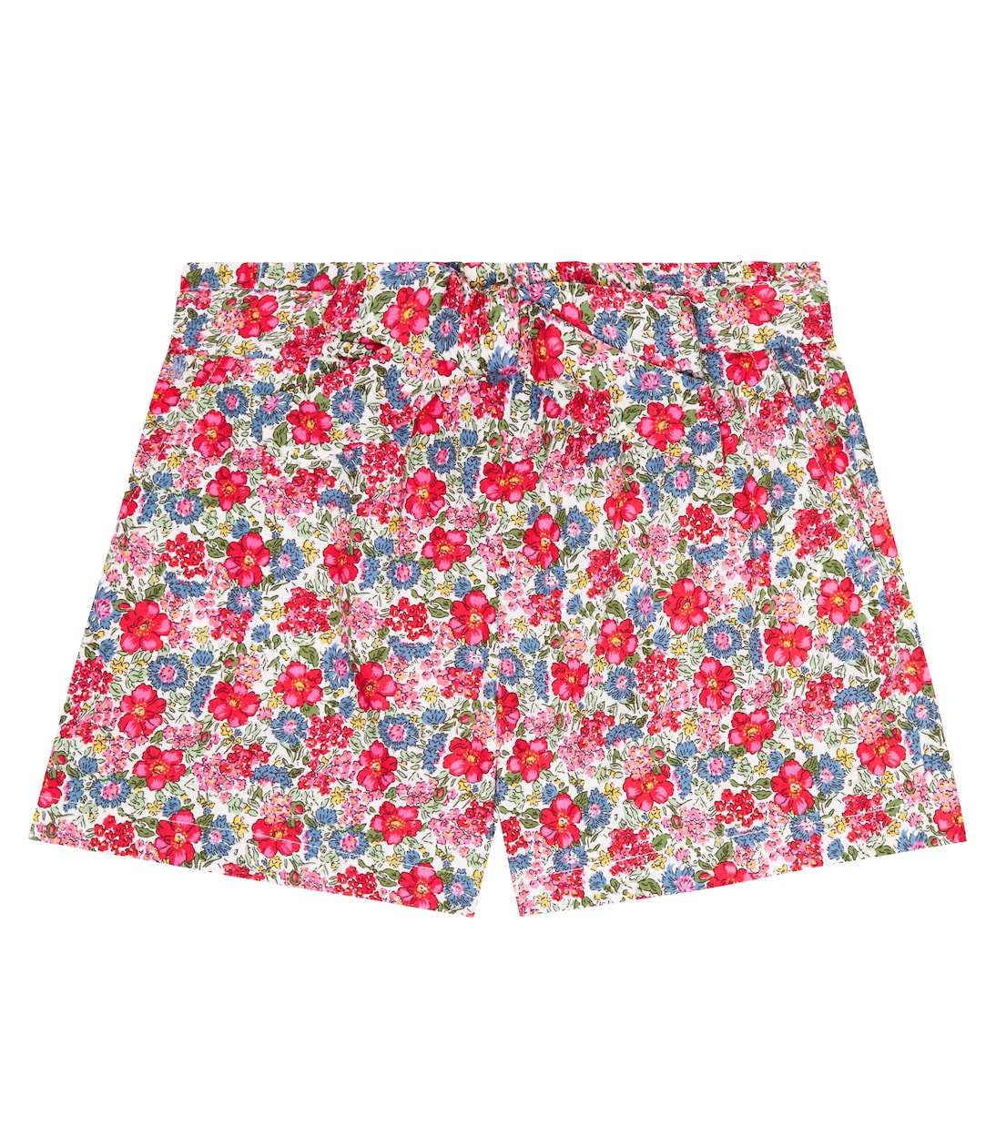 Belted floral cotton shorts | Polo Ralph Lauren Kids