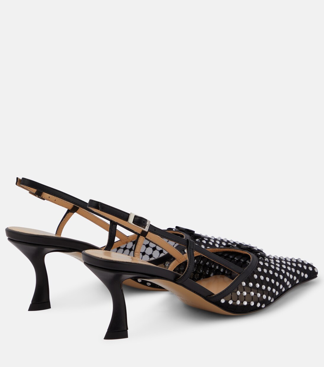 Verzierte Slingback-Pumps | Mach & Mach