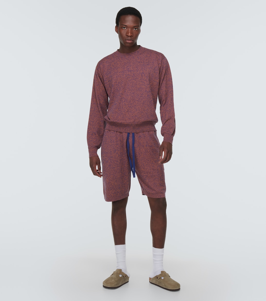 Pullover in cotone e cashmere mélange | The Elder Statesman