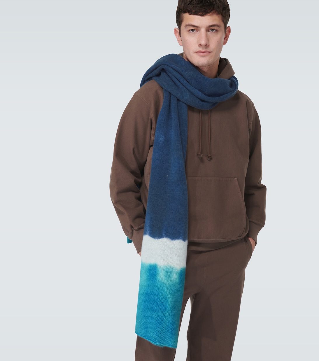 Tie-dye cashmere scarf | The Elder Statesman