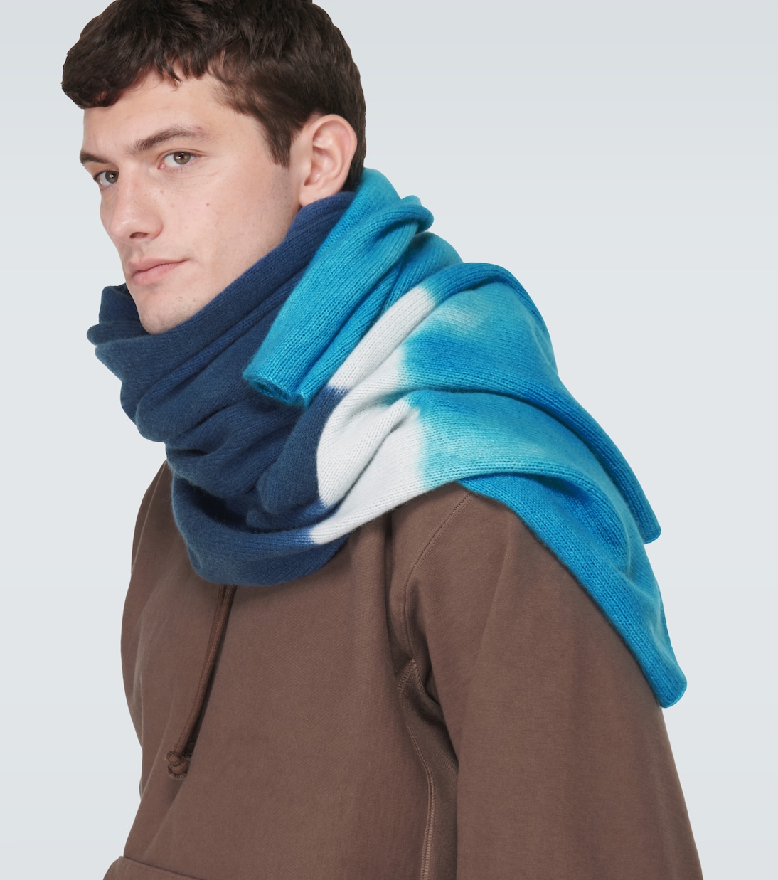 Tie-dye cashmere scarf | The Elder Statesman