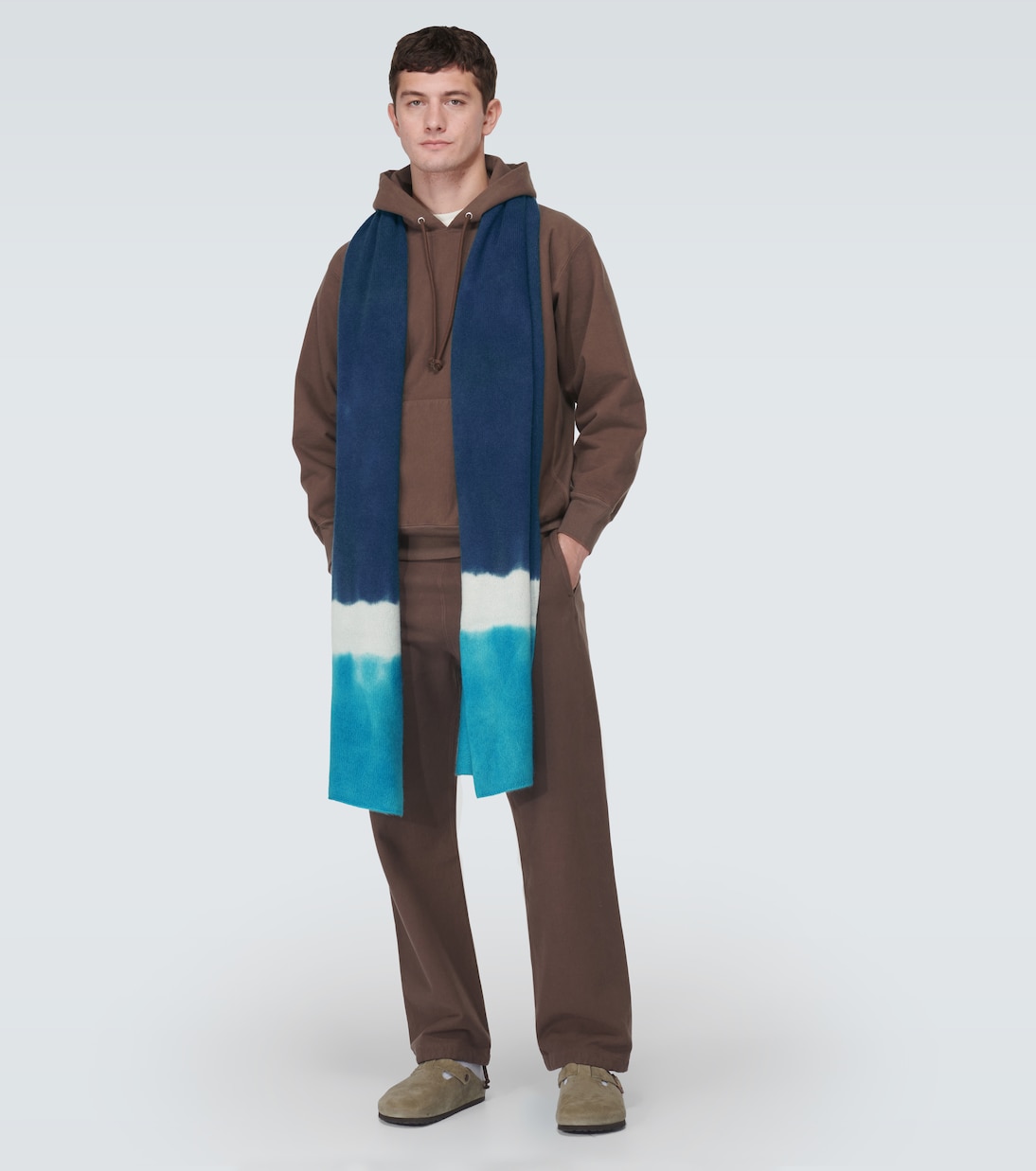 Tie-dye cashmere scarf | The Elder Statesman