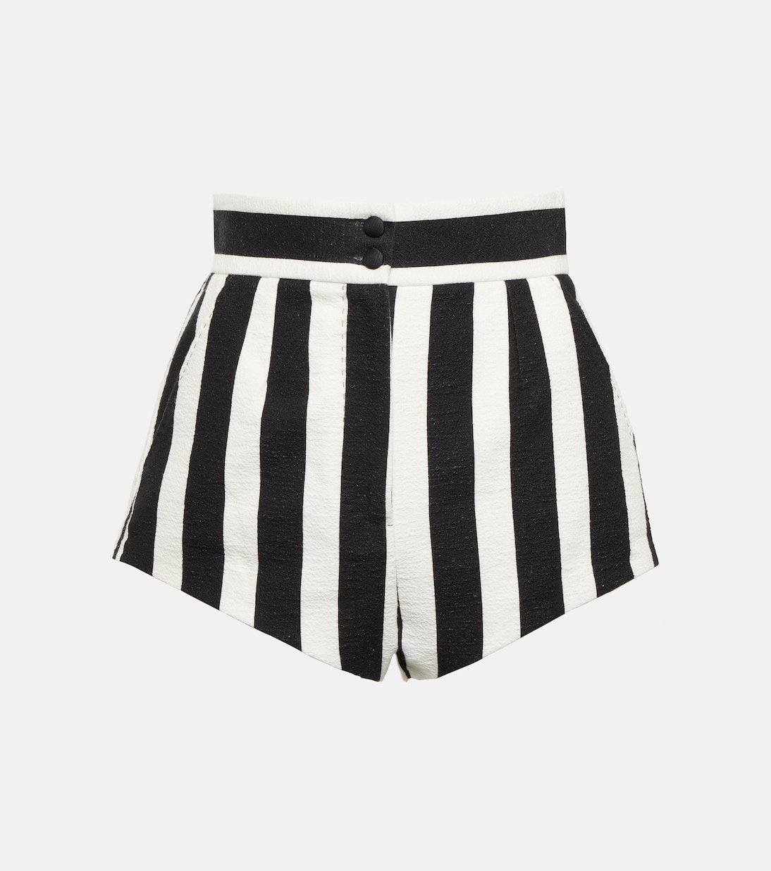 Short Portofino rayé à taille haute | Dolce&Gabbana