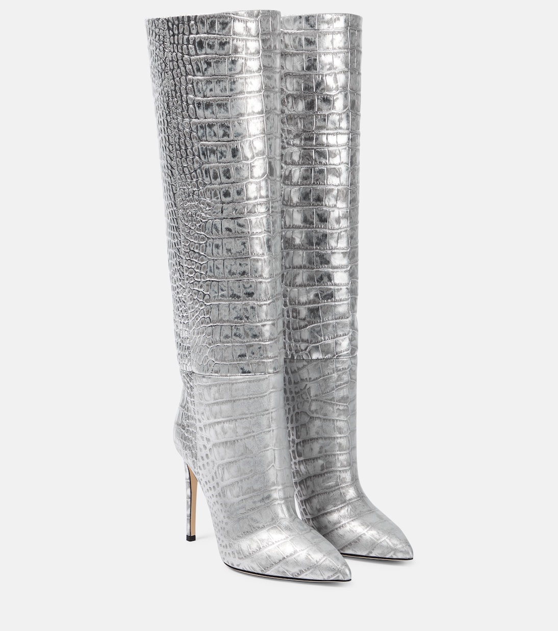 Stivale Stiletto in pelle stampata | Paris Texas