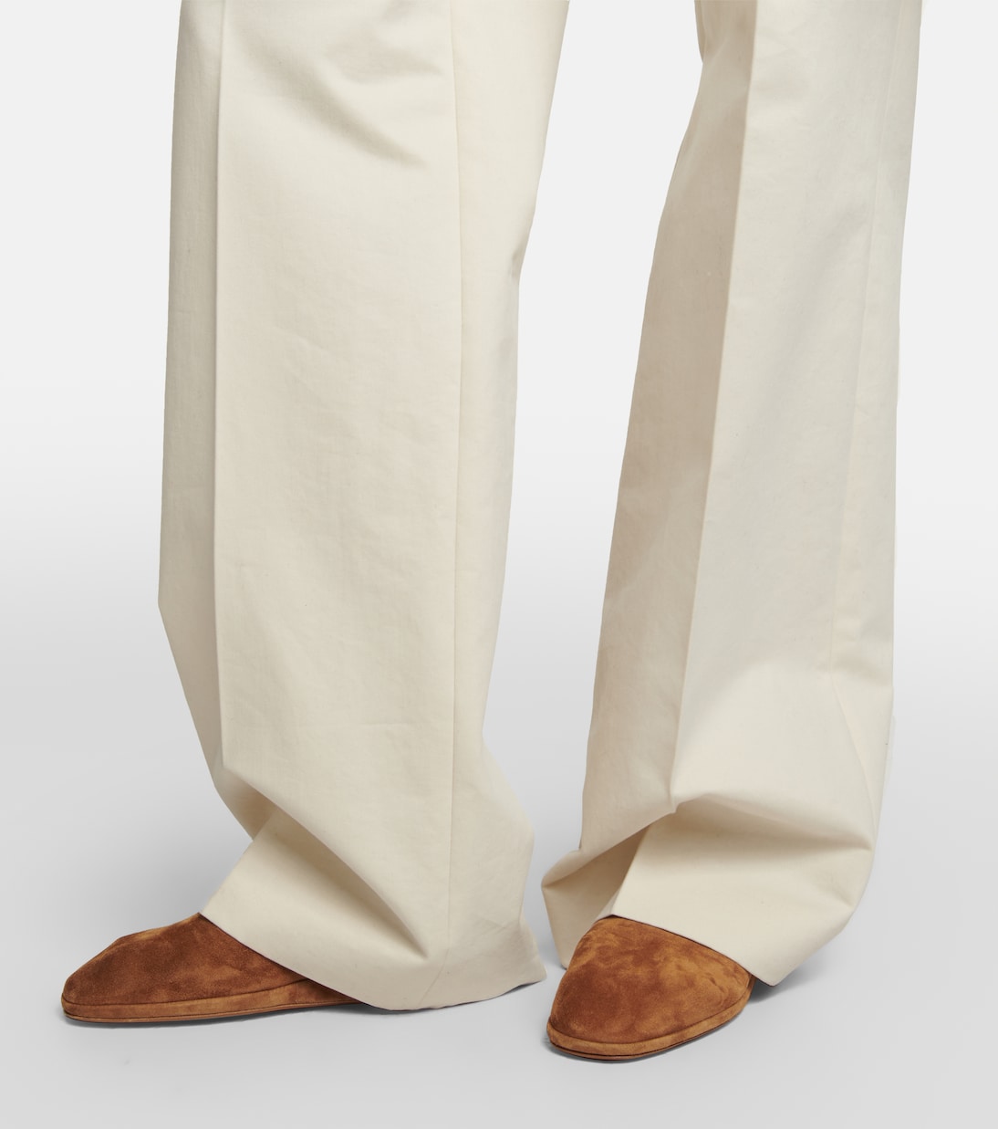 Slippers Franco aus Veloursleder | The Row