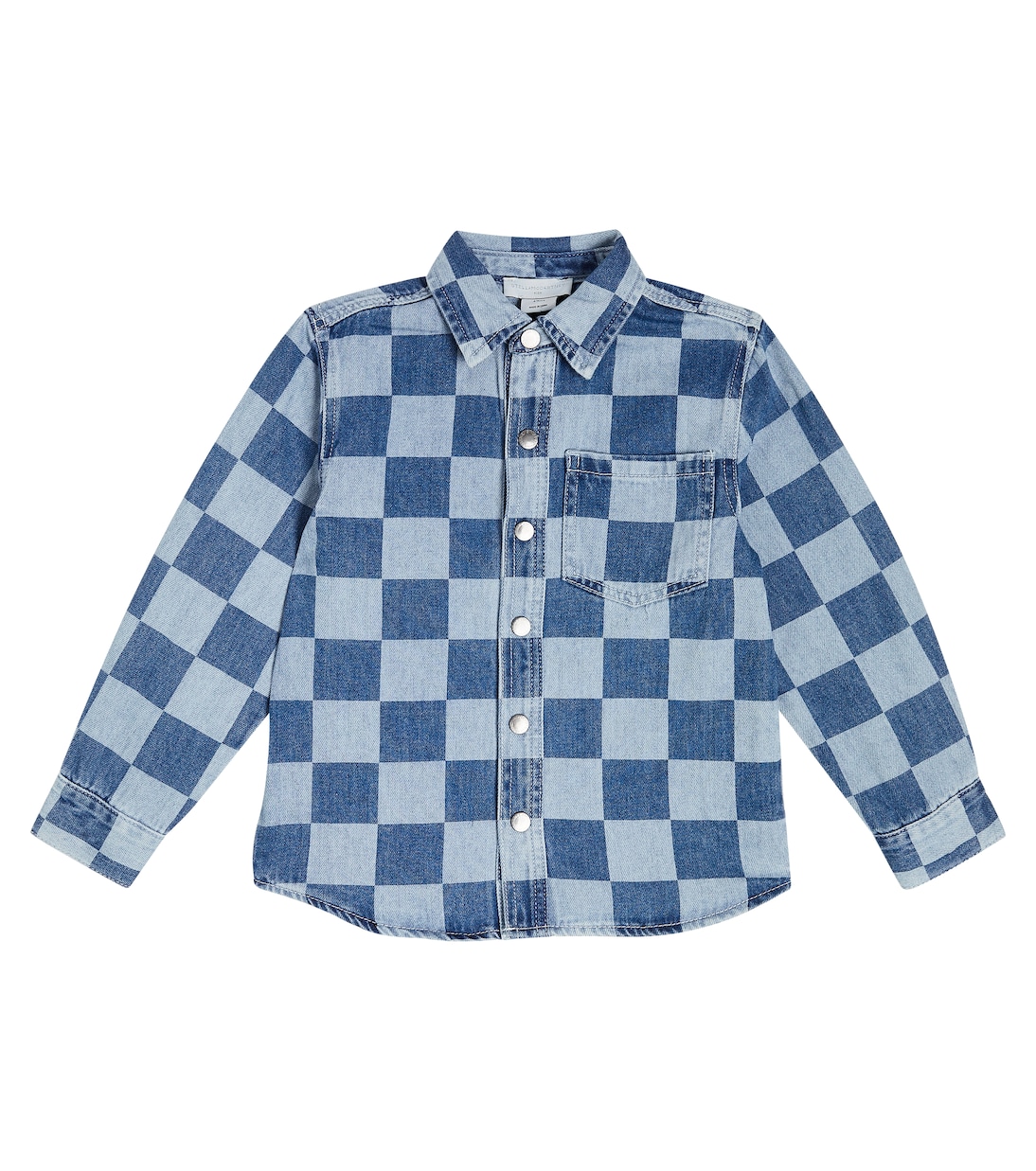 Camicia di jeans a quadri | Stella McCartney Kids