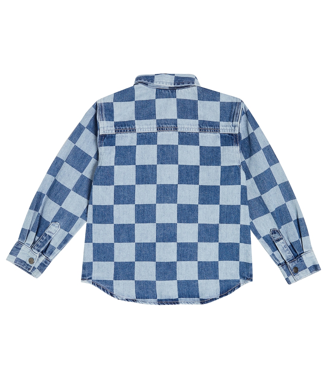 Camicia di jeans a quadri | Stella McCartney Kids