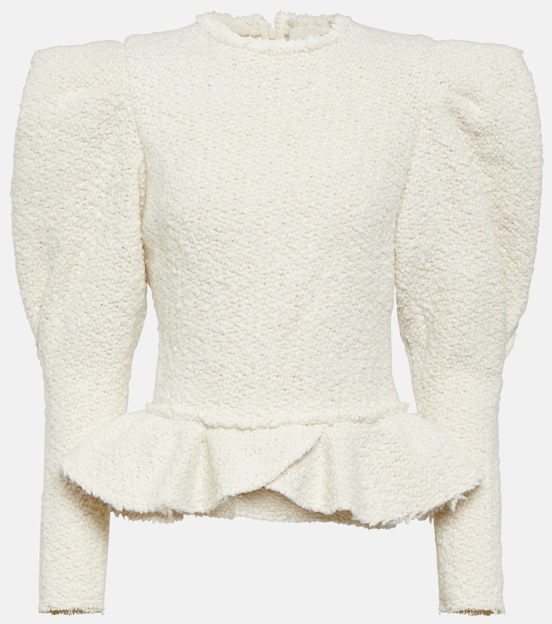 Giamili bouclé peplum top | Isabel Marant