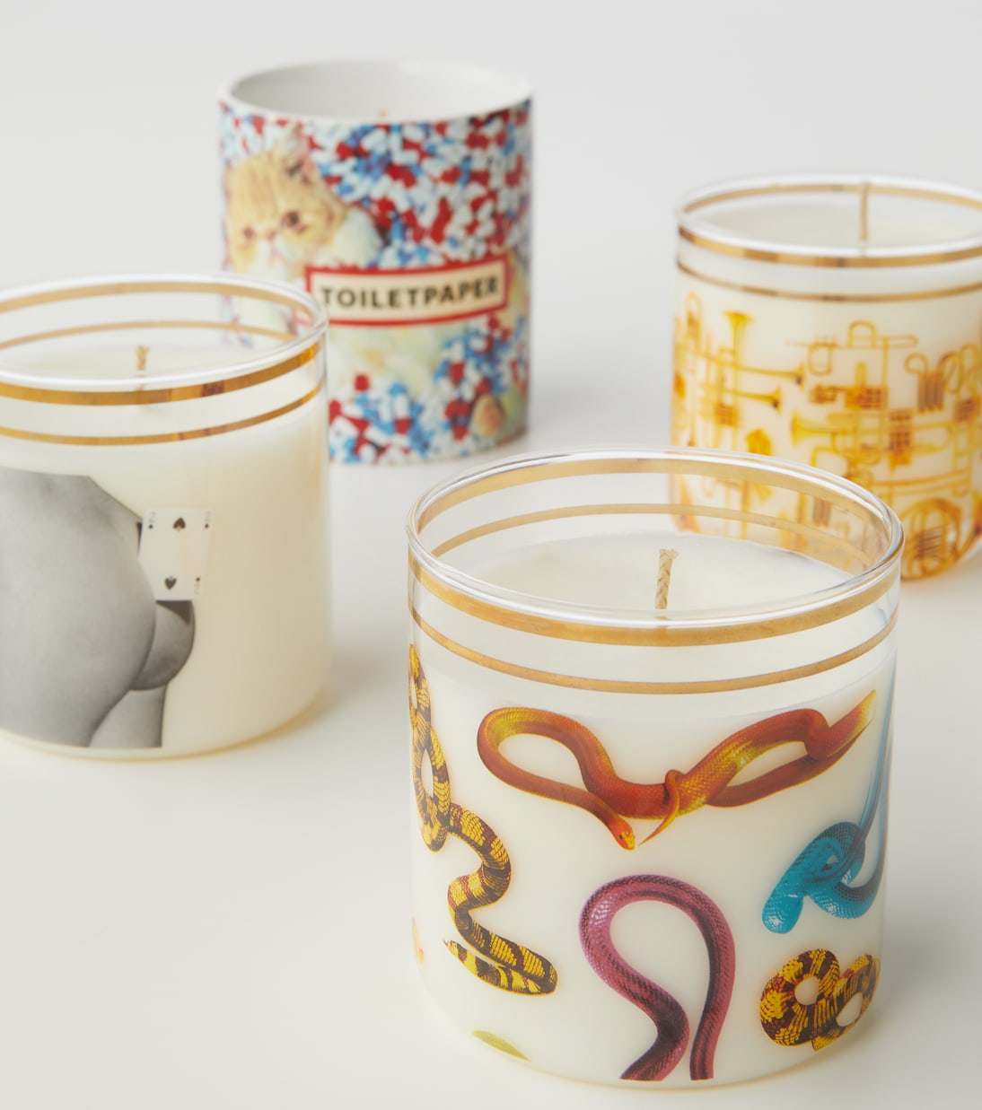 X Toiletpaper Duftkerze Trumpets | Seletti