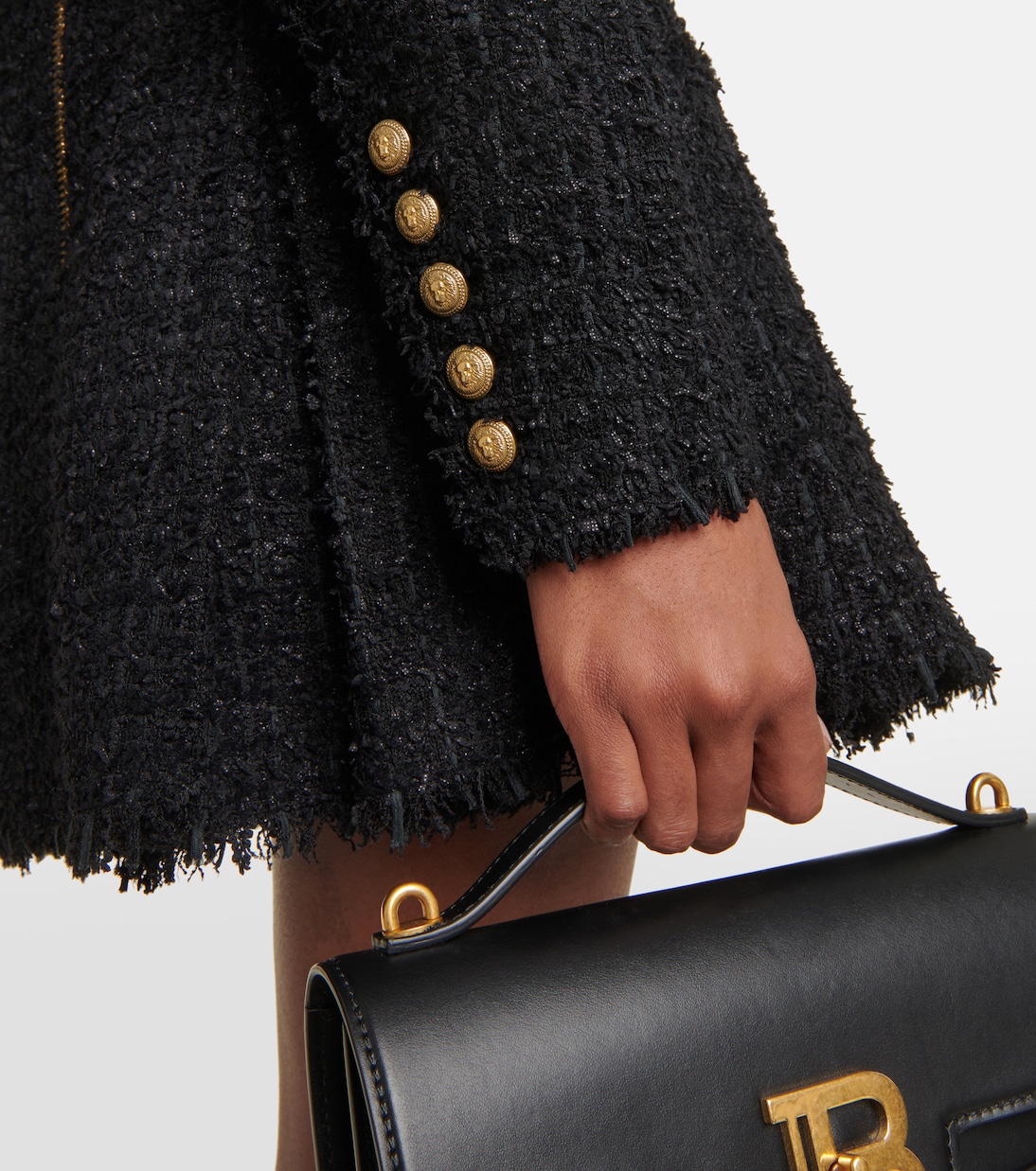 Giacca in tweed con decorazione | Balmain