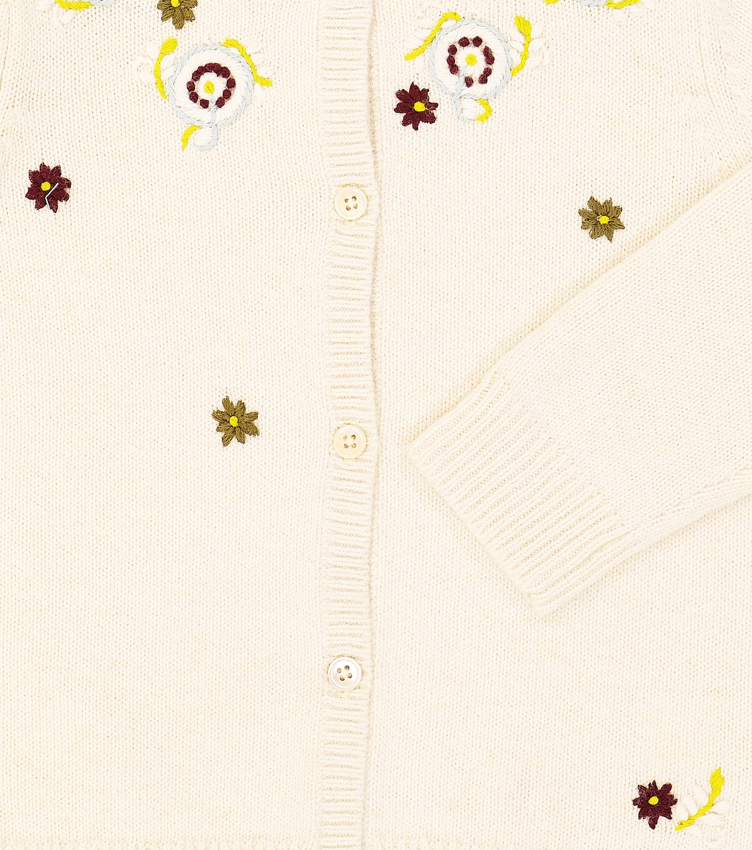 Toesie embroidered wool cardigan | Bonpoint
