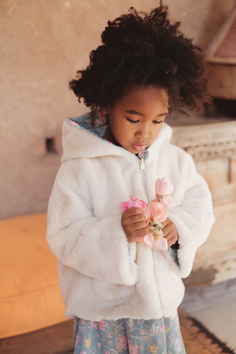 Wendbare Jacke Felvet aus Faux Fur | Louise Misha