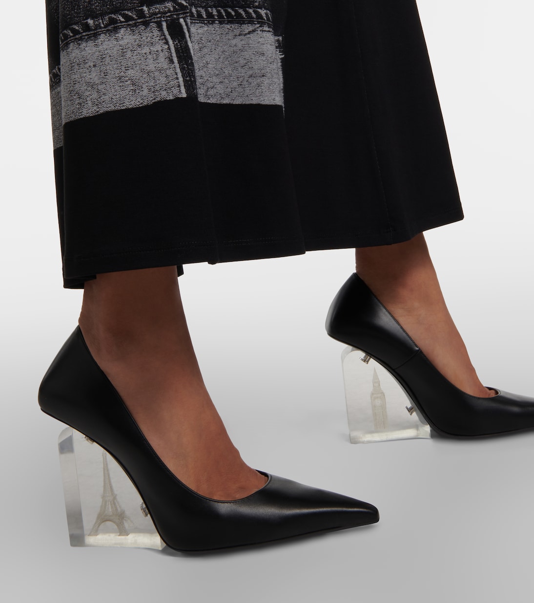 x Jean Paul Gaultier - Pumps con zeppa | Jimmy Choo