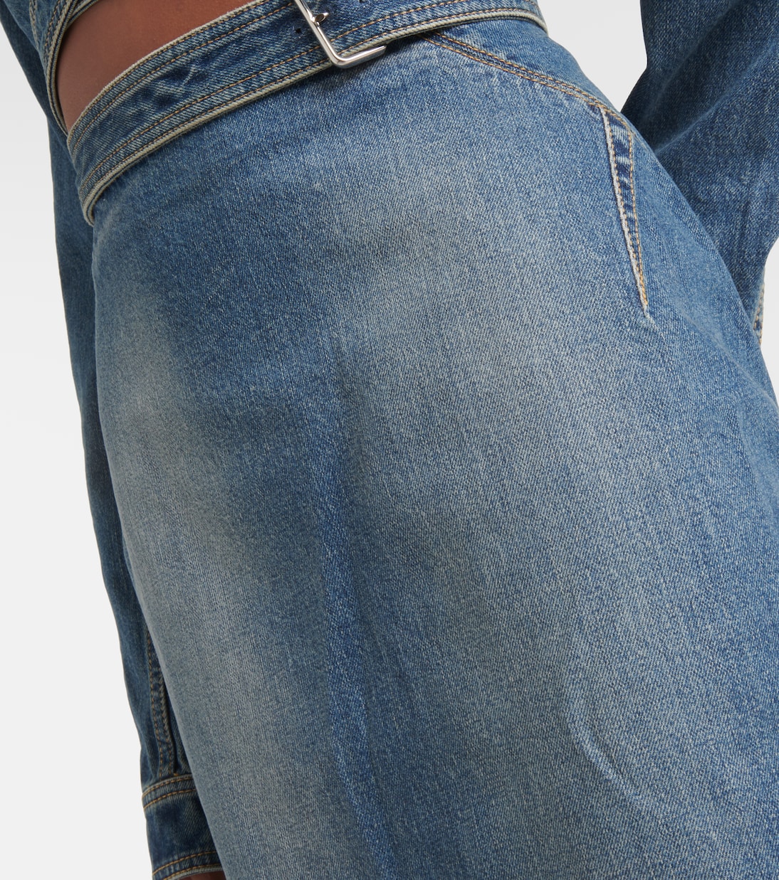 Falda Lápiz de Denim Alaïa para Jóvenes Modernos