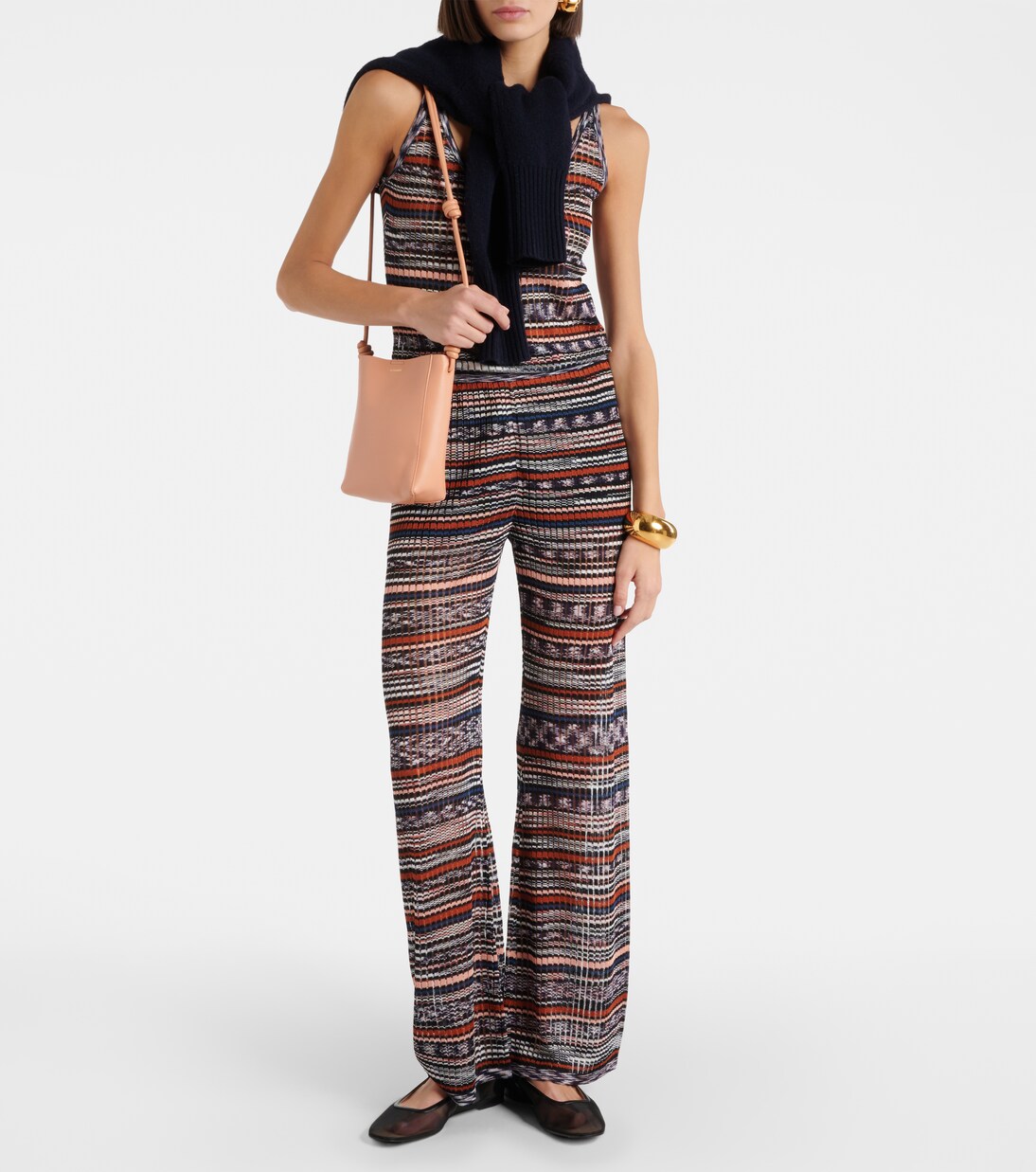 Pantaloni regular con stampa | Missoni