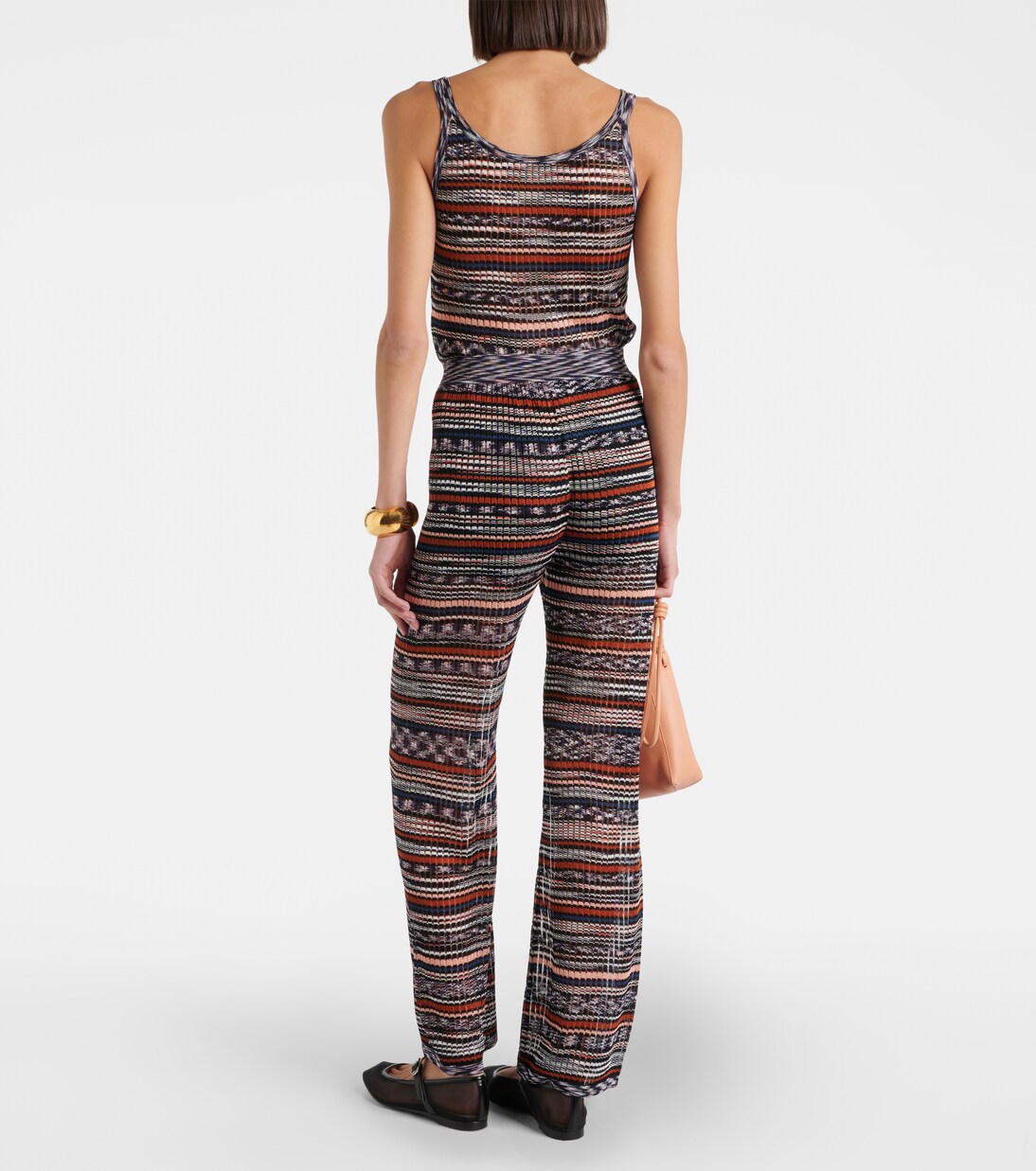 Pantaloni regular con stampa | Missoni