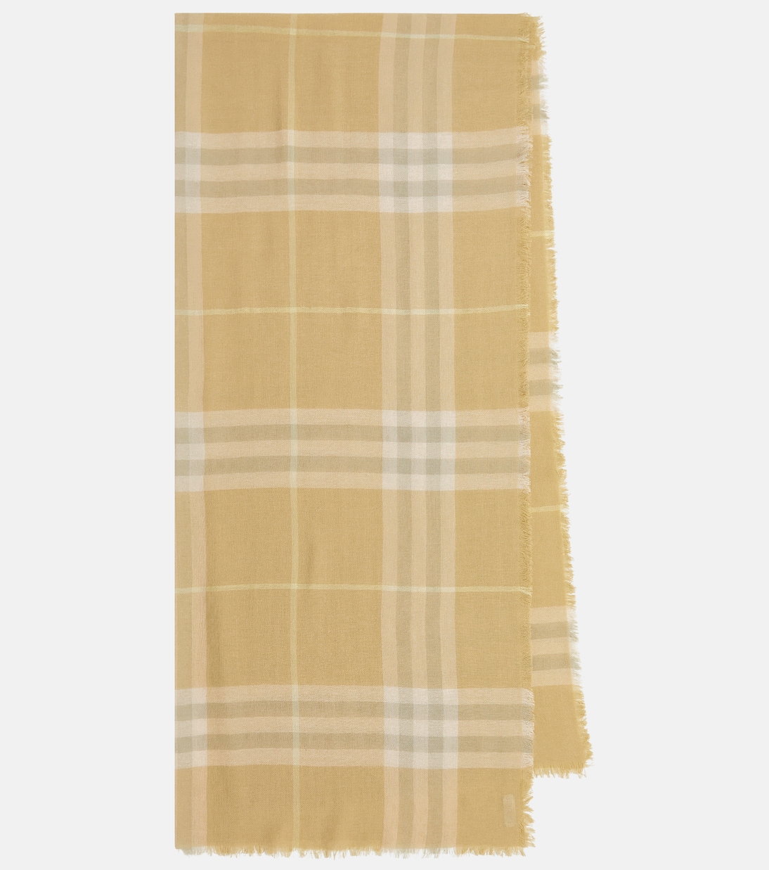 Sciarpa in lana con motivo Burberry Check, stile giovane e trendy