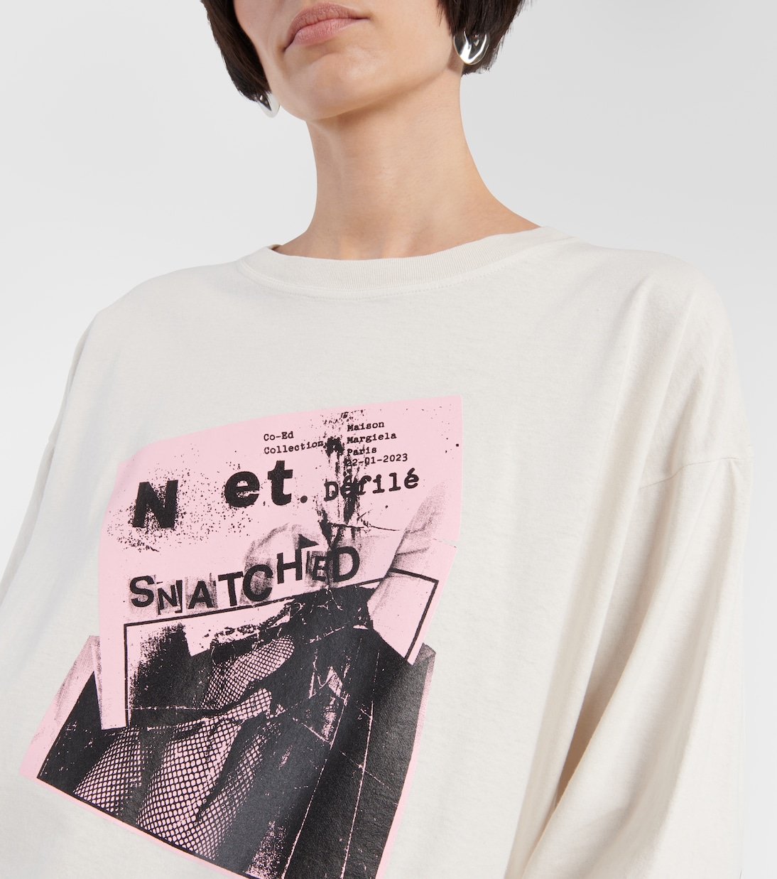 Camiseta en jersey de algodón | Maison Margiela