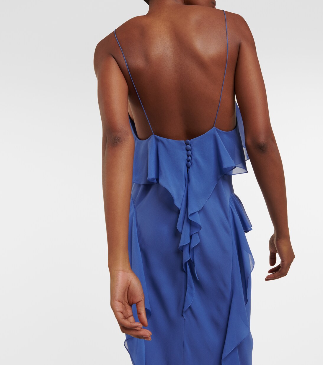 Abito sottoveste Pim in georgette | Khaite