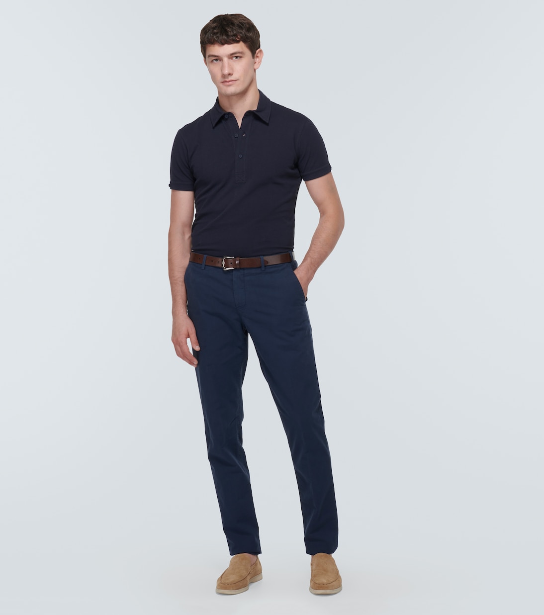 Polo Sebastian in cotone piqué | Orlebar Brown