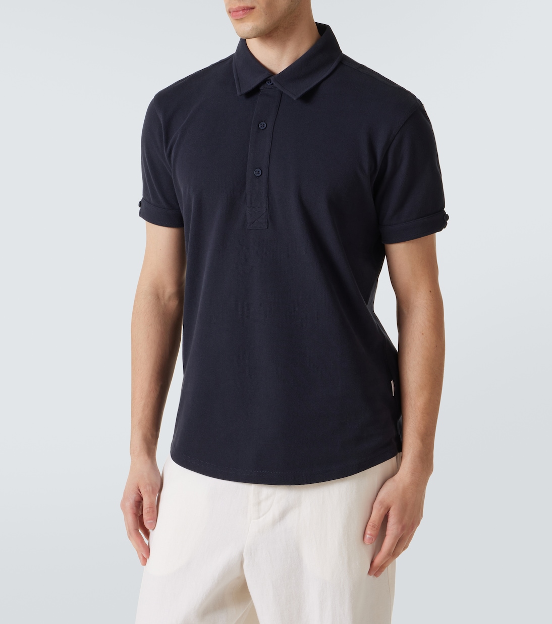 Polo Sebastian in cotone piqué | Orlebar Brown