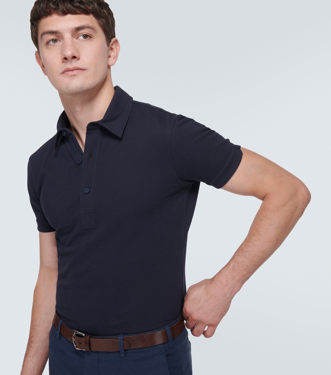 Polo Sebastian in cotone piqué | Orlebar Brown