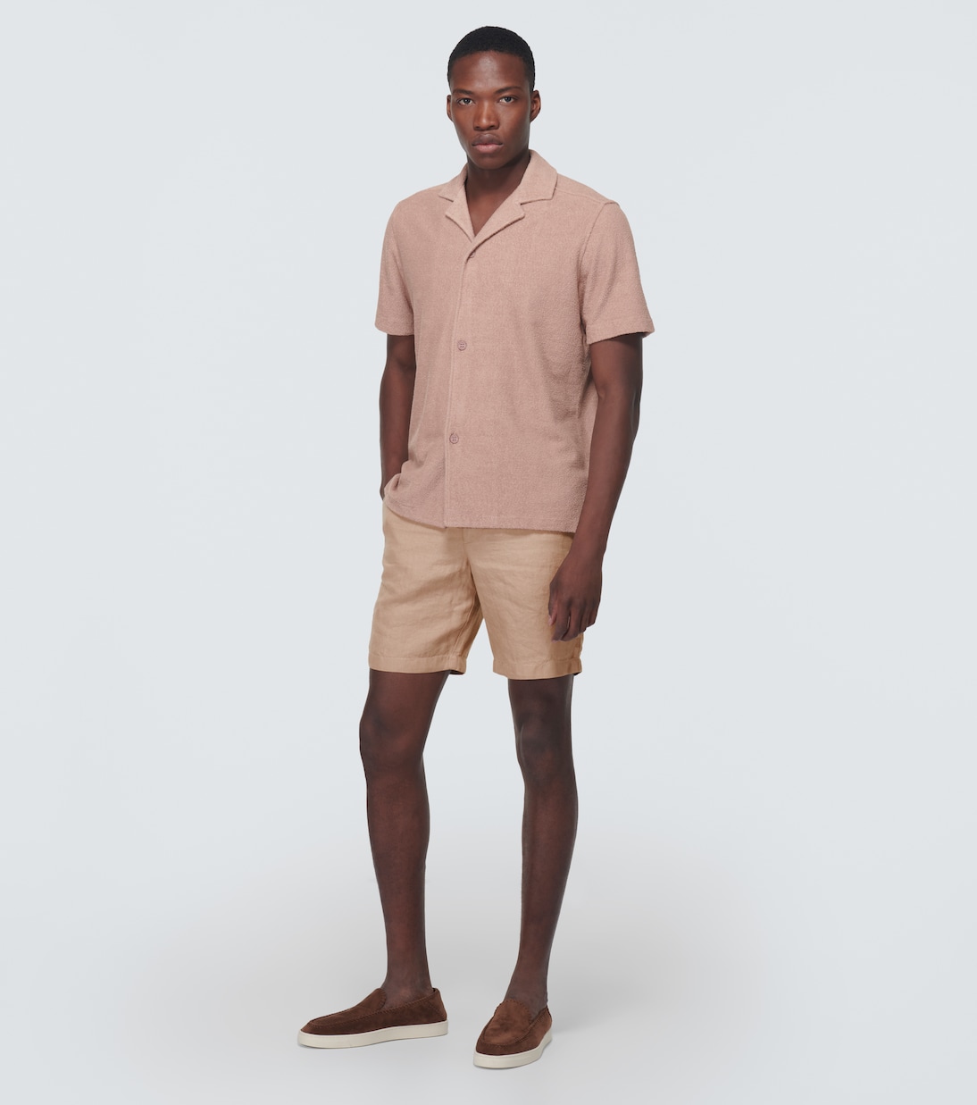 Shorts de lino Cornell | Orlebar Brown