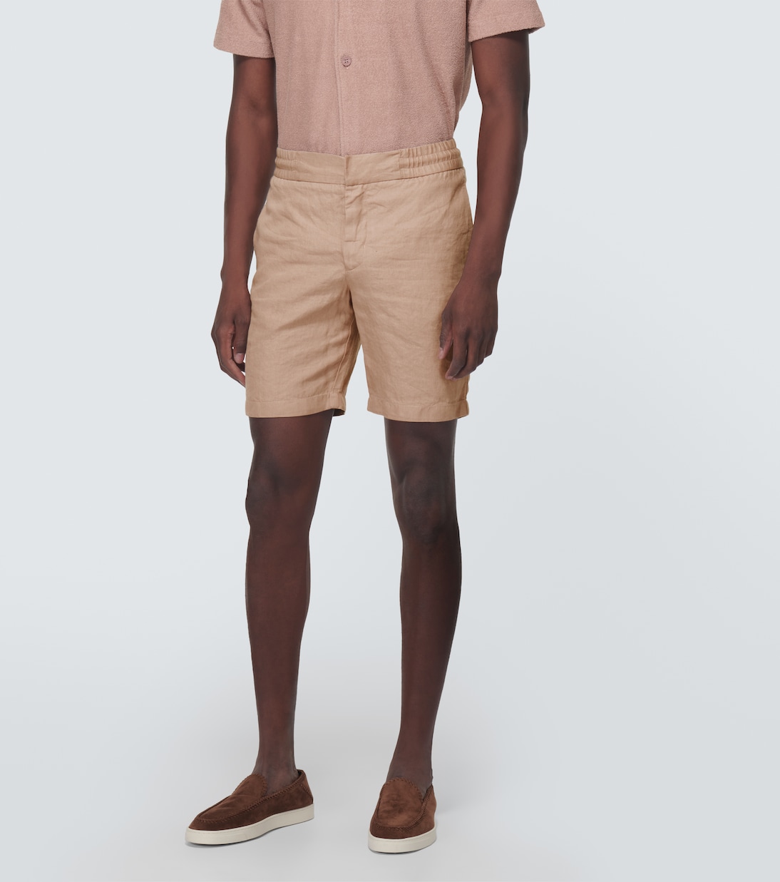 Shorts de lino Cornell | Orlebar Brown