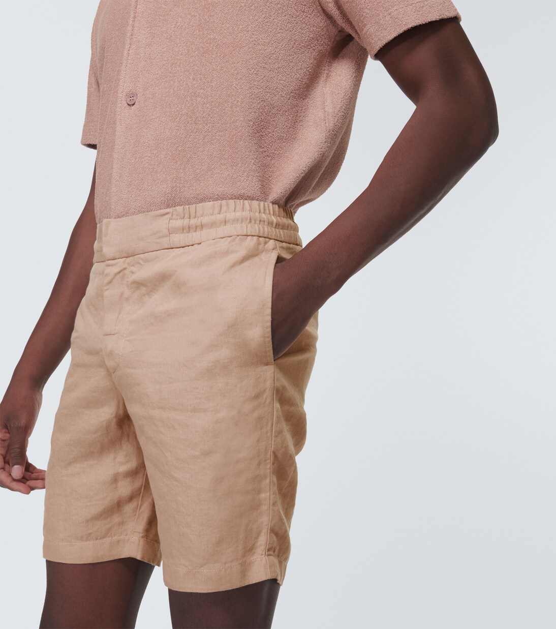 Shorts de lino Cornell | Orlebar Brown