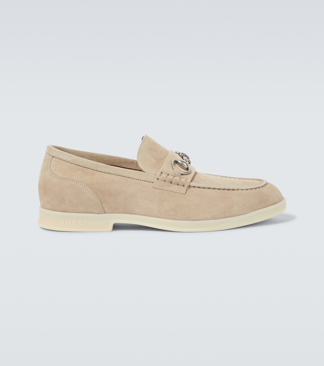 Horsebit suede loafers | Gucci