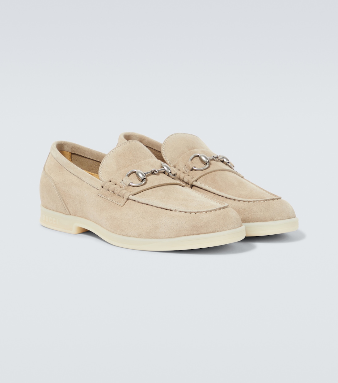 Horsebit suede loafers | Gucci