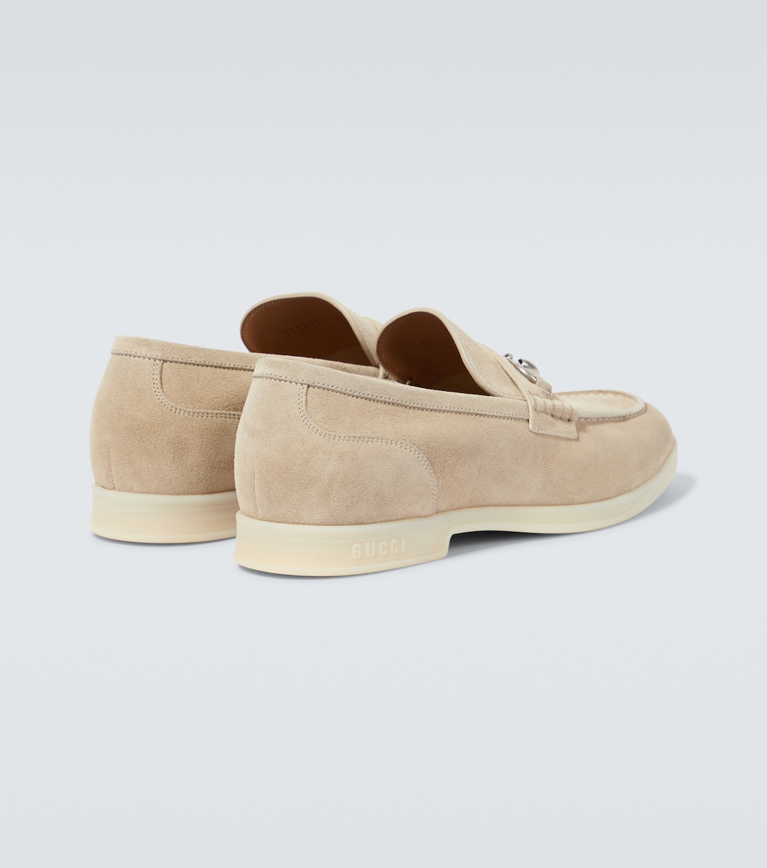 Horsebit suede loafers | Gucci