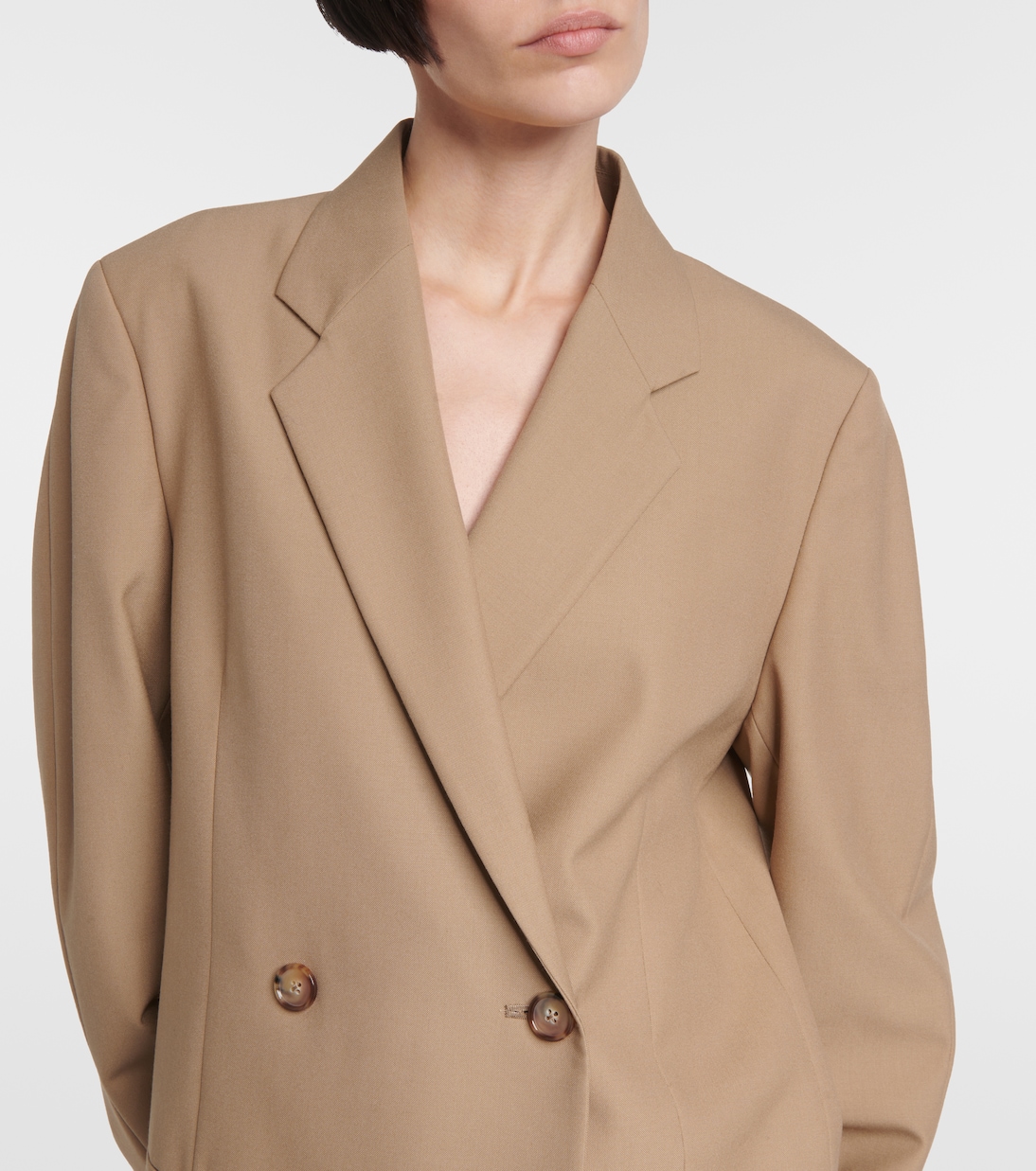 Oversized double-breasted blazer | Toteme