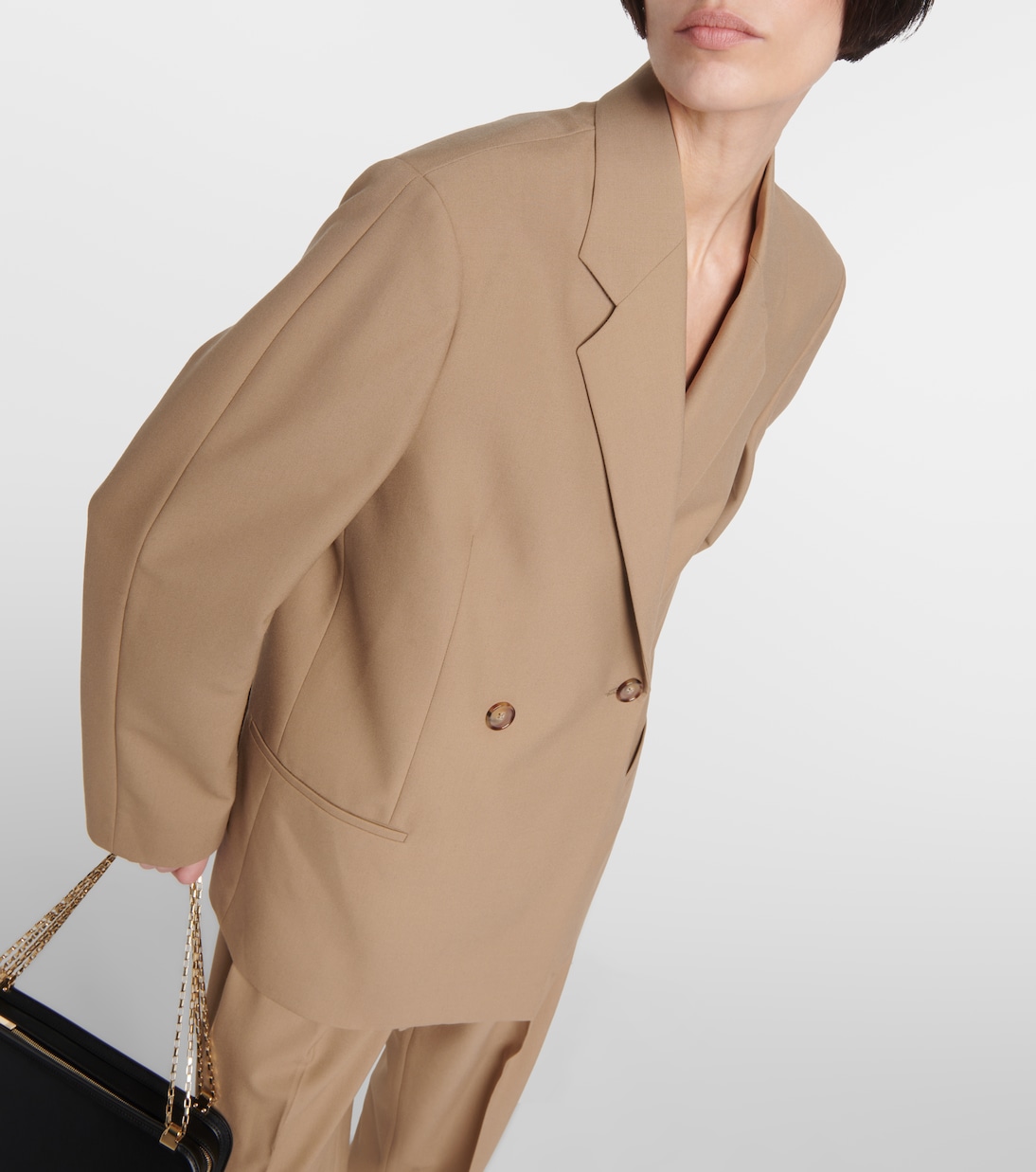 Oversized double-breasted blazer | Toteme