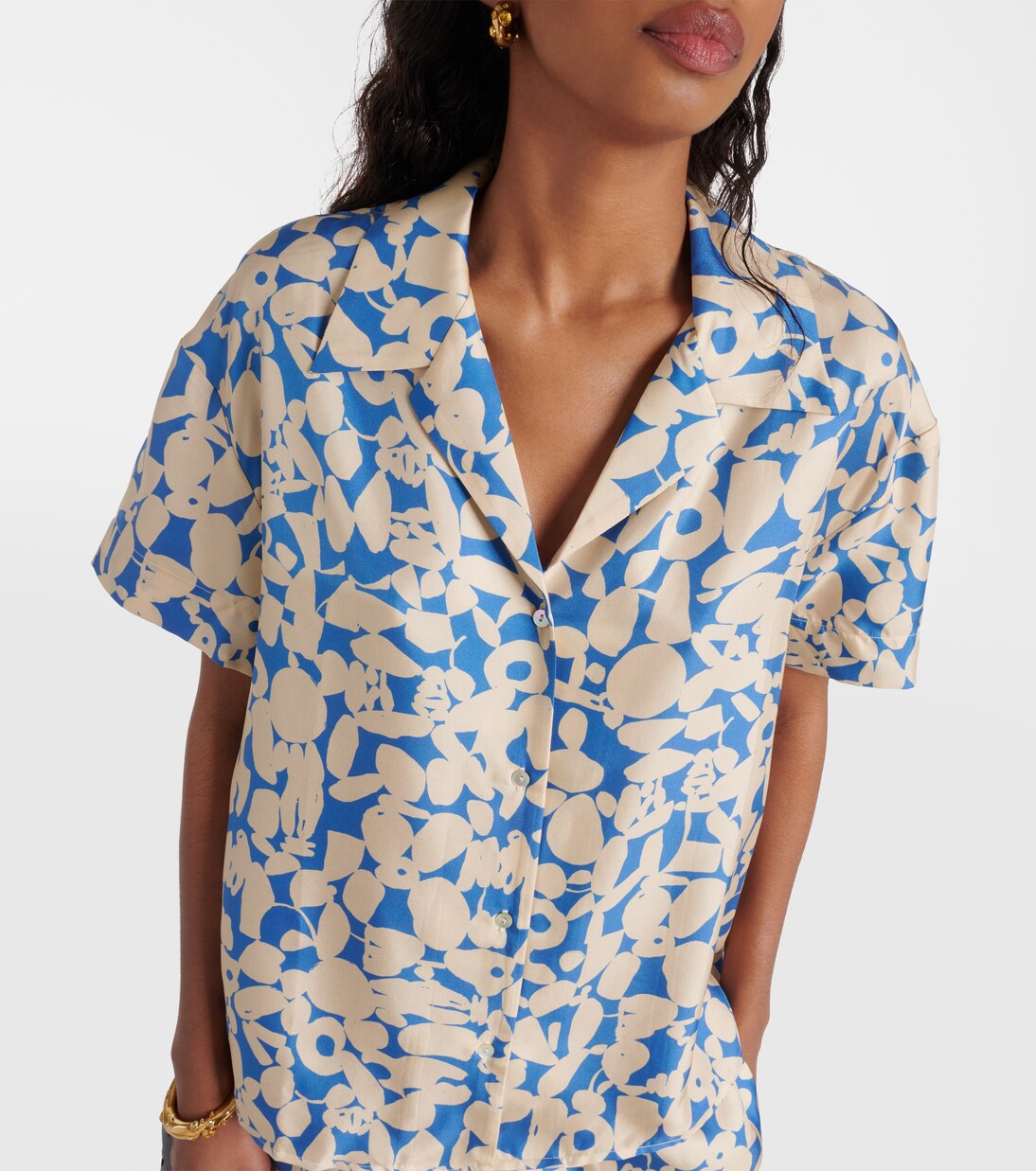 Camicia Prague in twill di seta | Asceno