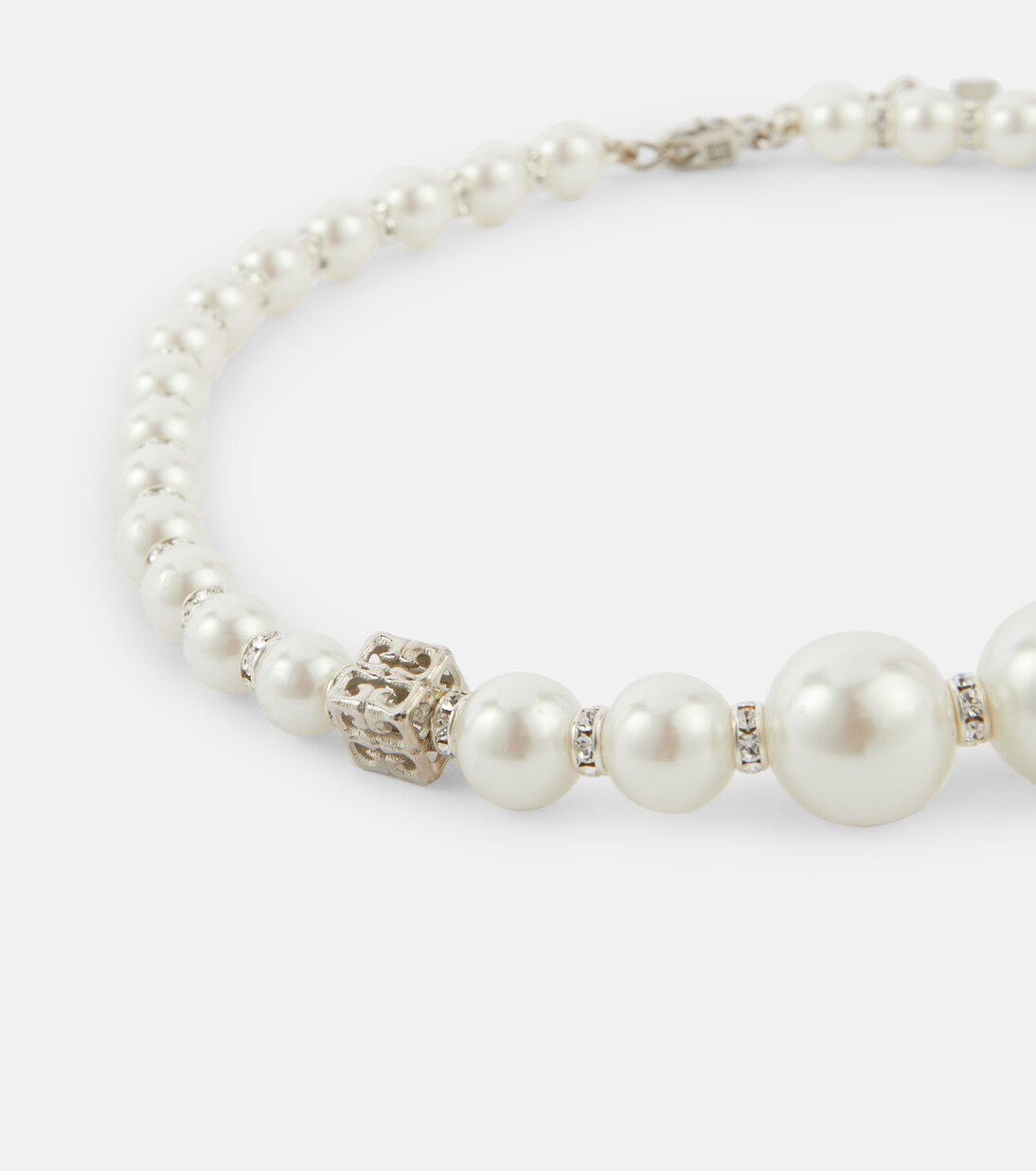 Collana con perle bijoux e Swarovski® | Givenchy