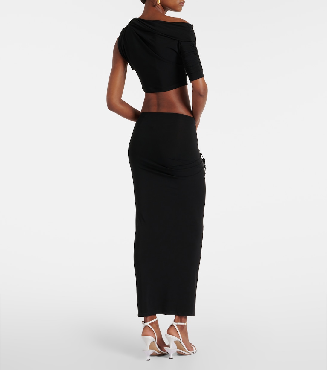 Top raccourci Le Haut Drapeado | Jacquemus