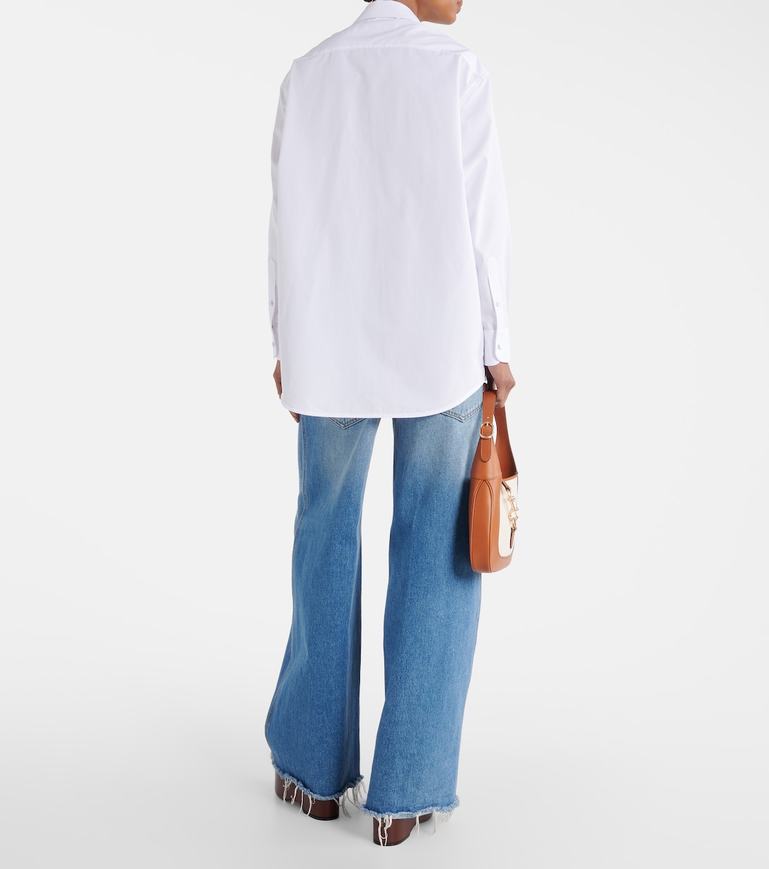 Camicia in popeline di cotone | Gucci