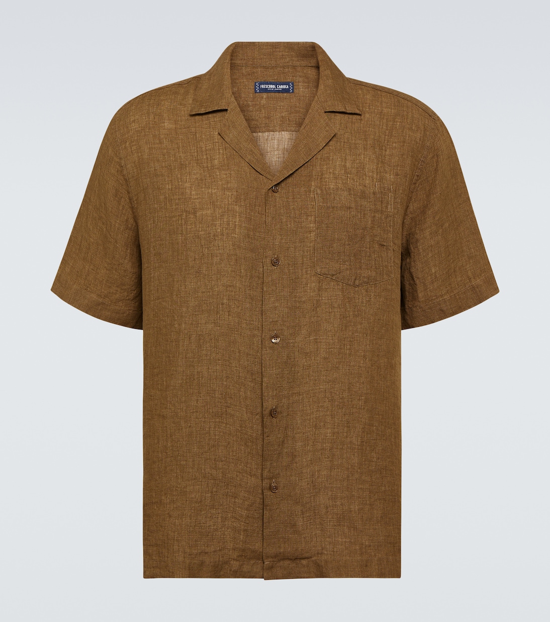 Camicia bowling Angelo in lino | Frescobol Carioca