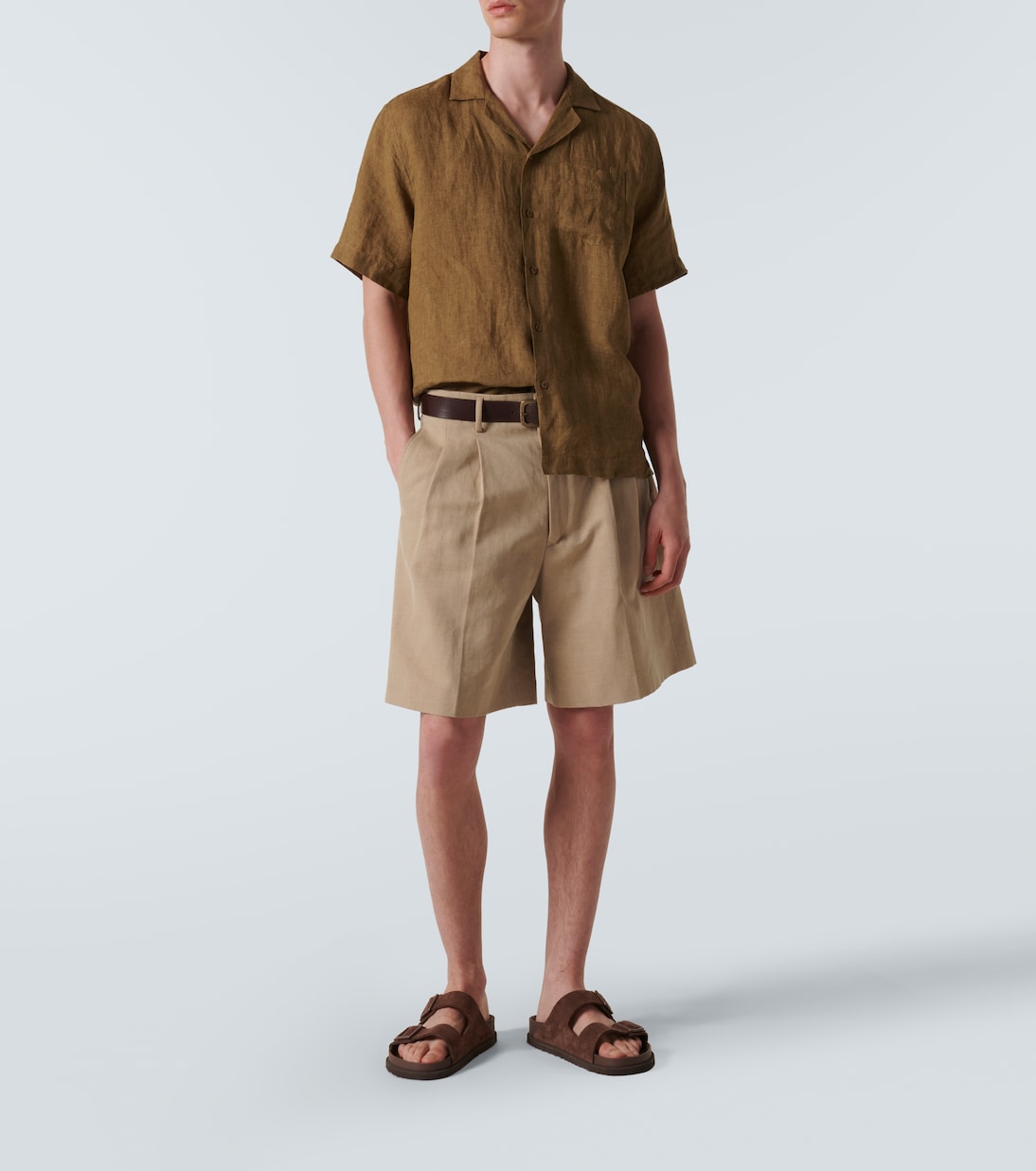 Camicia bowling Angelo in lino | Frescobol Carioca