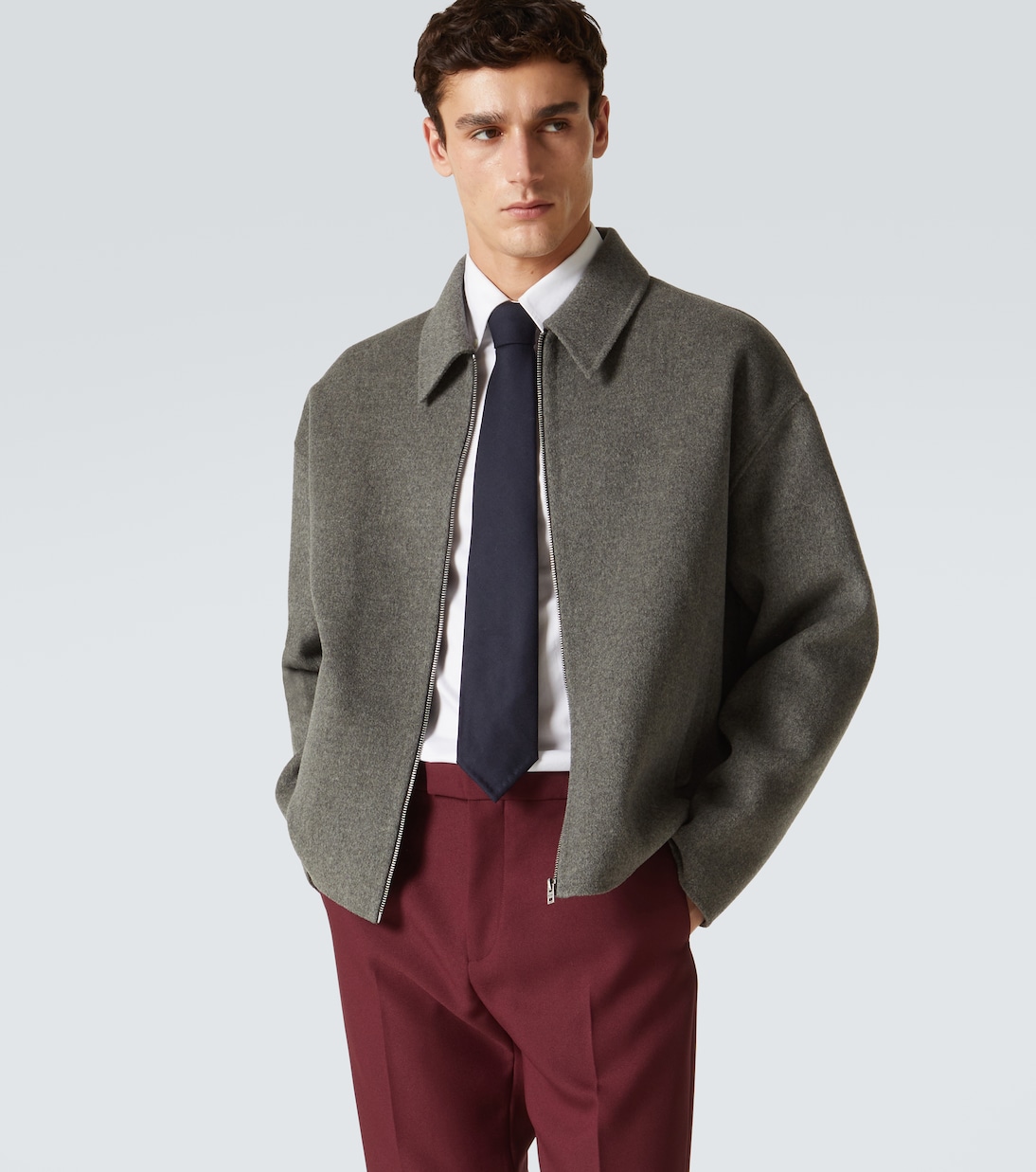 Corbata de lana y cachemir | Thom Sweeney