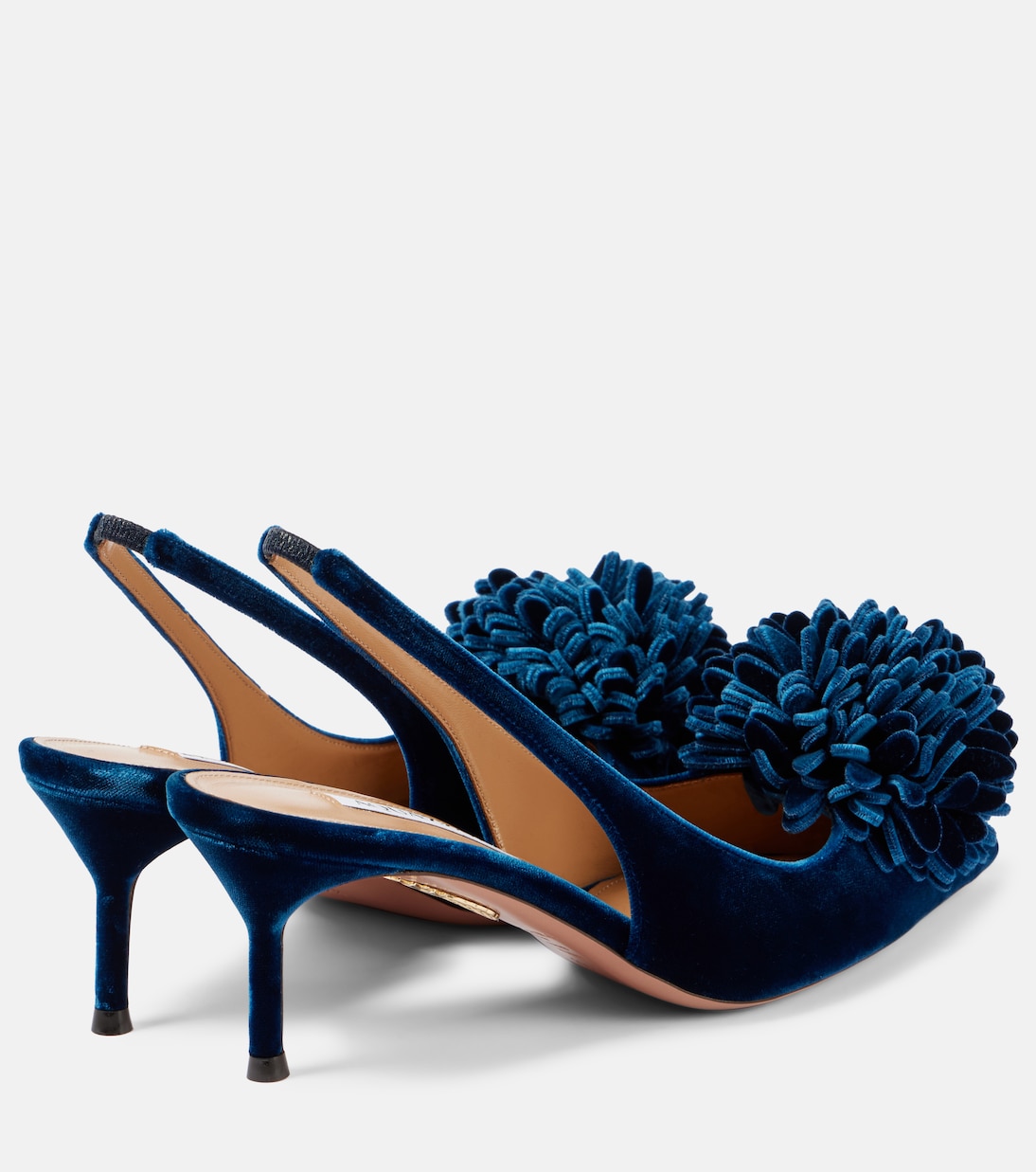 Pumps slingback Couturier 65 in velluto | Aquazzura