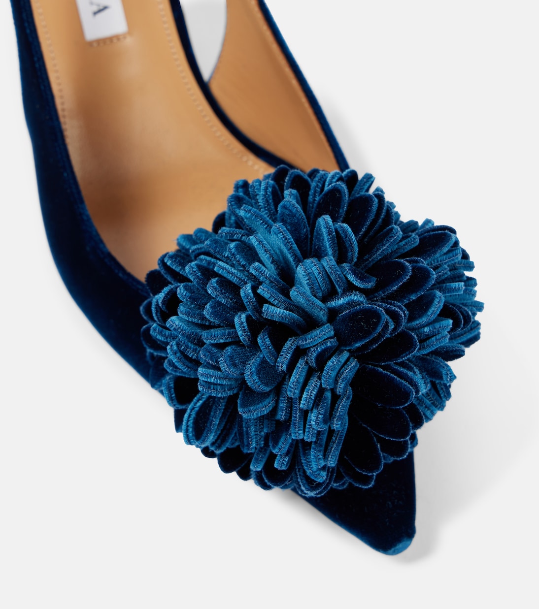 Pumps slingback Couturier 65 in velluto | Aquazzura