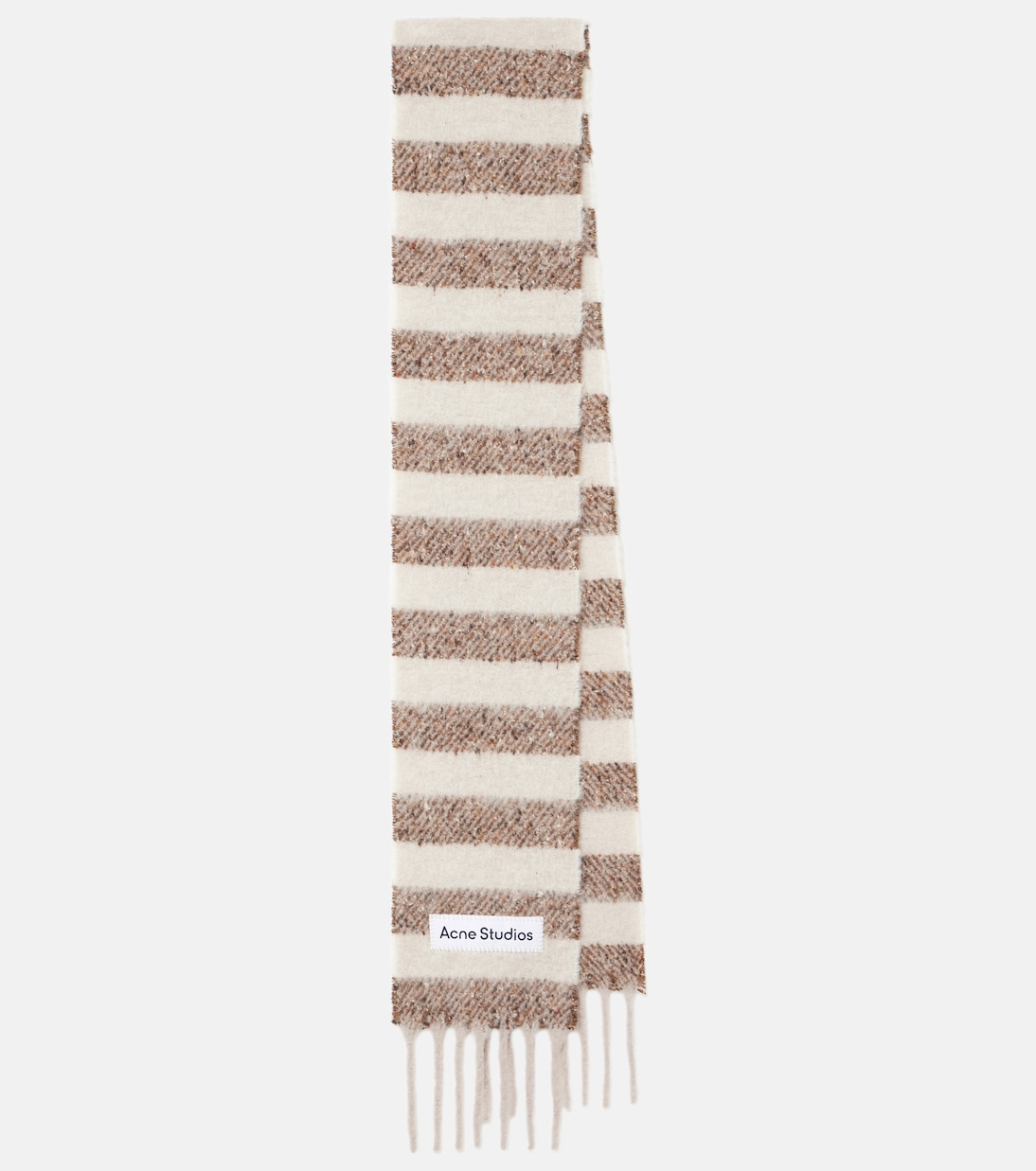 Bufanda de mezcla de lana a rayas | Acne Studios