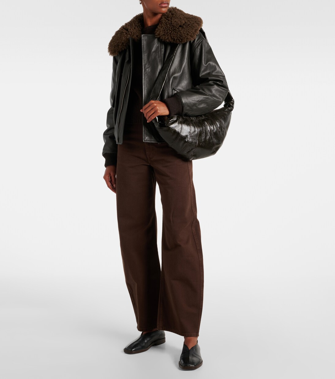 Schultertasche Croissant Medium | Lemaire