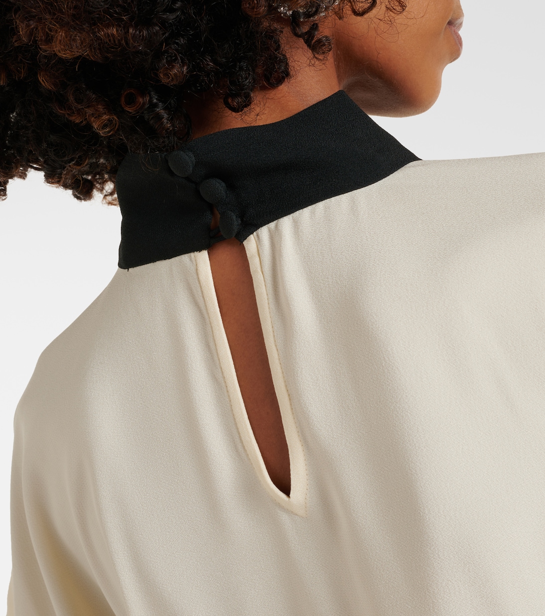 Robe California Corniche en crêpe | Taller Marmo