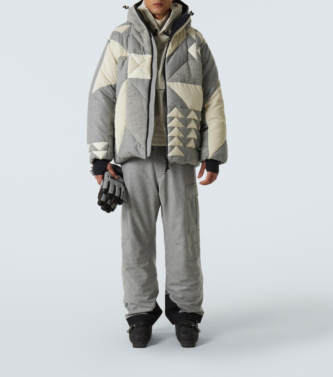 Skipullover aus Cord | Moncler Grenoble